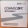 commscope Category 6 U/UTP Cable, 24AWG, low smoke zero halogen, blue jacket, 4 pair count, 500 m length Reel - Image 3