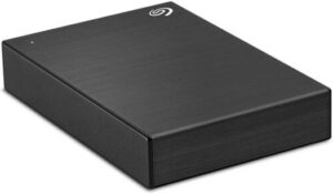 Seagate 5TB One Touch USB 3.2 Gen 1 External Hard Drive with Password Protection, USB 3.2 Gen 1 (USB 3.0) Interface, Bus Powered, Includes USB 3.0 Cable, Black | STKZ5000400