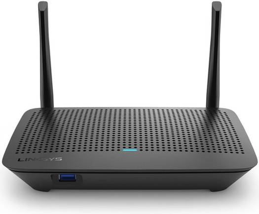 Linksys Max-Stream Dual-Band AC1300 Mesh WiFi 5 Router, Covers Up to 1200 sq. ft, Handles 12+ Devices, Speed Up to 1.3 Gbps, 2x External Antennas, USB, Ethernet Ports, WPA2 Personal, Black | MR6350-ME - Image 2