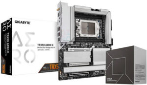 GIGABYTE AERO D DDR5 TRX50 EATX Motherbord with AMD Ryzen Threadripper PRO 7965WX 24-Core sTR5 Processor Revolutionary Performance Duo Bundle, sTR5, 5.1GHz Max Turbo, Wi-Fi 7 / BT 5.3 | 2.5 & 10 GbE