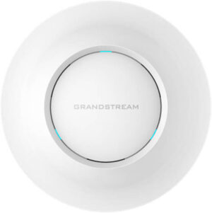 Grandstream WiFi 6 AP: 1.77Gbps Speed, 2x Gigabit Ethernet Ports, 175m Range, Adv. QoS, Secure Boot, White | GWN7660