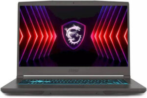 MSI Thin 15 B12UCX-2202XRO Gaming Laptop, 15.6'' FHD 144Hz Display, Intel Core i5 12450H, 16GB RAM, 512GB SSD, GeForce RTX 2050 4GB Graphics, Backlit English KB, FreeDos, Cosmos Grey | 9S7-16R831-2202