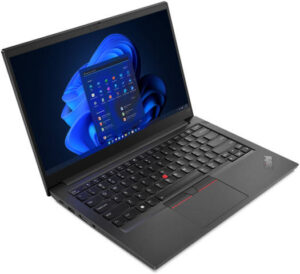Lenovo ThinkPad E14 Gen 4 Laptop, 14" FHD IPS Anti-glare Display, Intel Core i5-1235U, 8GB RAM, 512GB SSD, Intel Iris Xe Graphics, ENG-ARA Keyboard, DOS - NO OS, Black | 21E3002TGR
