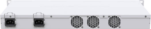 MikroTik CRS326 Cloud Router 1U Rackmount Switch, 640 Gbps Switching Capacity, 40G QSFP+ & 10G SFP+ Port, 252Mpps Fwd Rate, USB Type A, RJ45, SwitchOS, White | CRS326-24S+2Q+RM - Image 2