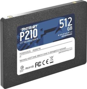 Patriot P210 2.5" 512GB SATA III Internal Solid State Drive (SSD) | P210S512G25