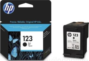 HP 123 Black Original Ink Cartridge | F6V17AE