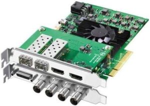 Blackmagic Design DeckLink 4K Extreme 12G, Advanced Digital Cinema Capture Card with DCI 4K, 12G-SDI, 10-bit YUV, 12-bit RGB, and 3D Stereoscopic Output, Mac, Windows, Linux | BDLKHDEXTR4K12G