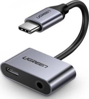 UGREEN USB C to 3.5mm Audio Adapter USB C Headphone Adapter Jack and Charger Type C to Aux Dongle