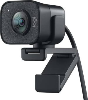 Logitech Creators StreamCam, 1080 HD/60Fps Video Resolution, With USB-C, For Streaming and Content Creation, Graphite | 960-001298/960-001286/960-001281