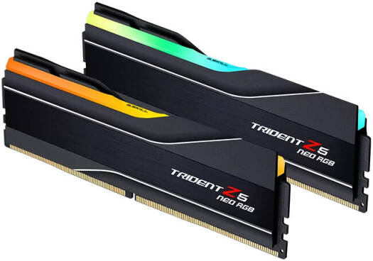G.SKILL Trident Z5 Neo RGB Series 32GB (2x16GB) DDR5 Dual Channel Desktop Memory Kit, 6400 MT/s Memory Speed, CL30-39-39-102 Latency, AMD EXPO, 1.40V Voltage, Black | F5-6400J3039G16GX2-TZ5NR - Image 3