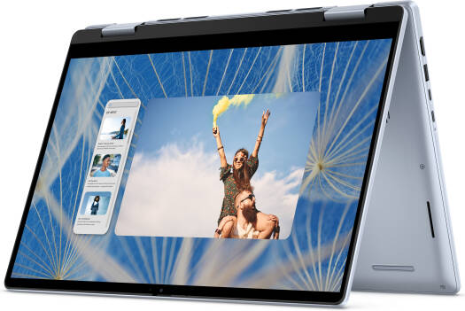 DELL Inspiron 14 7440 2-in-1 Convertible Laptop, Display 14" FHD+ WVA Touch Display, Intel Core 5 120U, 8GB RAM, 512GB SSD, Intel Graphics, ENG-ARB K/B, Win11 Home, Ice Blue | 7440-INS-1002-BL