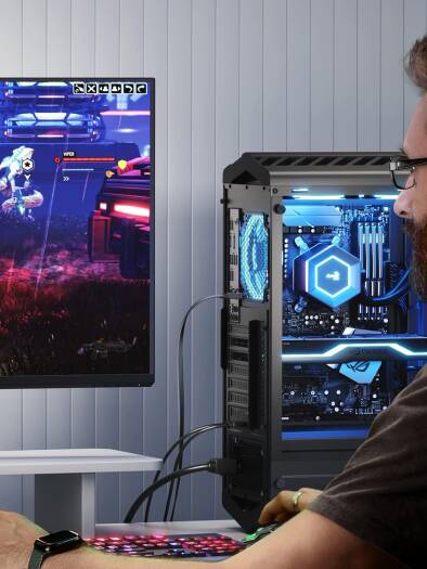 UGREEN NW106 Ethernet Cable Cat7 Gigabit Network Cable, High-Speed Flat 10Gbps, RJ45 Ethernet Cable Patch Cable, Compatible for Gaming PS5 / 4 / 3, Xbox Laptop Modem Router PC, 5 Meter, Black | 11263 - Image 5