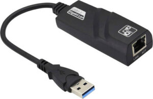 Generic Type USB to Ethernet Cable, 10/100/1000MBPS, USB 3.0, Windows 10/8.1/8/7/Vista/XP, Mac OS, Chrome OS, Android, Linux Compatibility, Black | USB To Ethernet