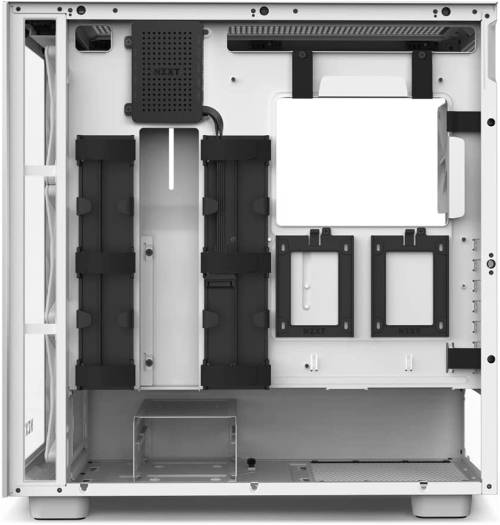 NZXT H7 Elite 2023 ATX Mid Tower PC Gaming Case, Tool-Less Access to Front & Side Panels, Supports Up to 7 Fans & 360mm Radiator in Front and Top & 140mm Rear, White | CM-H71EW-02 - Image 5