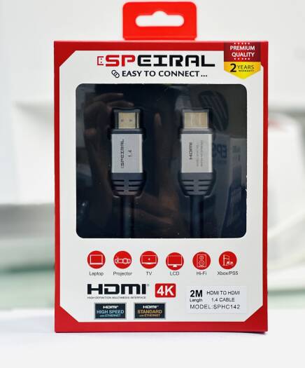 Speiral HDMI CABLE 1.4V 3 MTR 4K 30 Hz | SPHC143 - Image 2