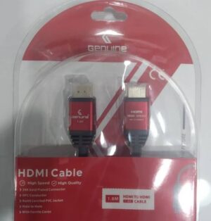 Genuine 1.8 Meter HDMI to HDMI Monitor Cable 24K Gold Plated Connector OFC Conductor RoHS Certified PVC Jacket HDMI 1.4V | GNHD1.8M1.4V