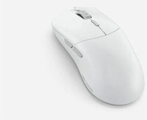 Glorious Gaming Model O 2 PRO Wireless Gaming Mouse, 2.4GHz wireless 1ms delay, 100M clicks, 57g Ultralight, 26K DPI, RGB, Ambidextrous, 6 Buttons, PTFE Feet, White | GLO-MS-S2PRO-WL-WHT