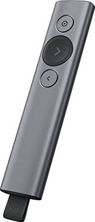 Logitech Spotlight Plus Presentation Remote Control, LED Indicator | 910-005166 / 910-004861