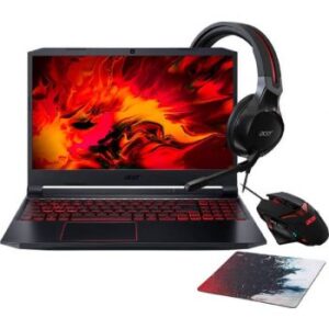Acer AN515-57-72F7 15.6” FHD Gaming Laptop 144Hz, Intel Core I7-11800H Processor, 16GB RAM, 1TB SSD, RTX 3050Ti 4GB, English KB, Windows 10 Pro, Headset + Mouse + Mousepad Free, Black | NH-QBVEM.006