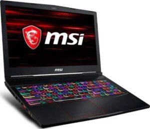 MSI GE63 15.6 inches LCD/LED Gaming Laptop, Black, Intel i7-9750H 2.6GHz, 16GB RAM, 1TB SDD), NVIDIA GeForce RTX 2060, Win10 | 9S7-16P722-694