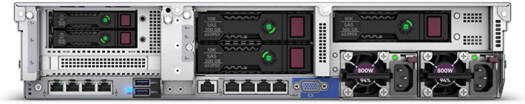 HPE ProLiant DL380 Gen10 2U Rack Server, Intel Xeon-Silver 4208 8-Core (2.4GHz 11MB), 64GB RAM, 4x 480 2.5" SATA SSD Smart Array P408i-a, SR 1Gb 4 port ETH Adptr, 2* 800W PSU | DL380-480 - Image 4