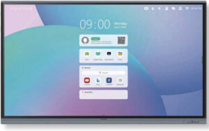 MAXHUB E2 Series Interactive Display, 86" 4K UHD Display, Eyes Care Technology, Android 13.0 OS, 8GB RAM, 64GB ROM, Up to 40 Touch Points, Intelligent Touchscreen Technology | E8620