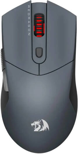 Redragon ST4R PRO M917-PRO Gaming Mouse, 26000 DPI, Pixart 3395 Sensor, 5 Programmable Buttons, Huano, 20 Million Clicks Switches, Tri-Mode Connectivity, Black | M917GB-PRO