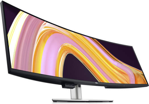 Dell Ultra Sharp 49" 5K Dual QHD Ultrawide Curved Monitor, 60 Hz Refresh Rate, 8 / 5 ms Response Time, 1.07 Billion Colors, 350 cdm Brightness, LED Backlight, USB-C, Black - Gray | U4924DW - Image 2