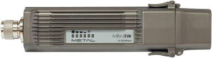 MikroTik Routerboard Metal CPE, Outdoor AP 802.11n, 1x10/100/1000 Ethernet, 720 MHz Frequency, Gray | RBMetalG-52SHPacn
