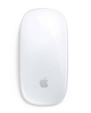 Apple Wireless Magic Mouse Wireless, Bluetooth, Multi-Touch Surface For Gestures, Silver - White | MK2E3ZM/A / MK2E3AM/A