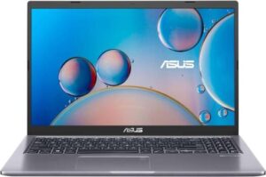 ASUS X515MA-BR1023 Laptop, 15.6" HD 60Hz Display, Intel Celeron N4020 Processor, 8GB RAM, 256GB SSD, Intel UHD Graphics 600, English Keyboard, FreeDOS Slate Gray | 90NB0TH1-M00RT0