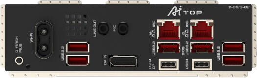 GIGABYTE TRX50 AI TOP E ATX sTR5 Motherboard, AMD TRX50 Chipset, 8x DDR5 DIMM Slots, Up to 2TB Max Memory, Wi-Fi 7 & BT 5.3 Connectivity, 4x PCIe 5.0 x16 Slot, 4x PCIe 5.0 M.2 UD Slots | TRX50-AI-TOP - Image 5