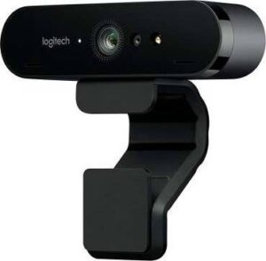 Logitech BRIO – 4K Ultra HD Webcam – 5x Digital Zoom – For Recording, Streaming, Video Calling, ULTRA HD QUALITY, HIGH-TECH LIGHT CORRECTION, CRYSTAL-CLEAR AUDIO | 960-001106