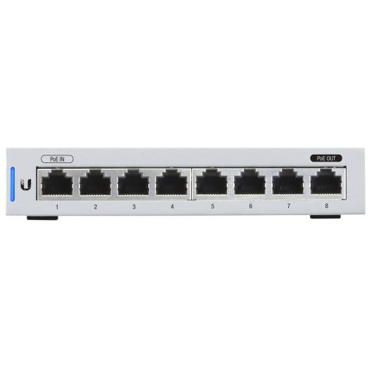 Ubiquiti Networks US-8-60W UniFi 8-Port Gigabit PoE Compliant Managed Switch, With POE Passthrough, 16Gbps Switching Capacity, 11.9 Mpps Fwd Rate, 12W Power, 8 x RJ45 Gigabit ETH Ports, 5Pack | US-8-5 - Image 2