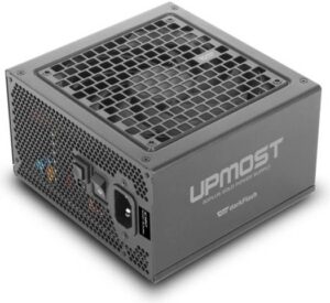 Darkflash Upmost UPT 850W Gold Full Modular Power Supply, Japanese Capacitor, Zero RPM Mode, 120mm Bearing Fan, Standard ATX, Single +12V Output Rail, Active PFC, Black | UPT 850W