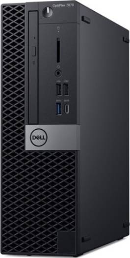 Dell OptiPlex 7070 SFF, i5-9500, 8GB (1x8GB) 2666MHz DDR4 RAM, 1TB HDD 7.2k RPM, Bundled: Dell Keyboard (Arabic), Dell Optical Mouse, MS116, (No OS) | OptiPlex-7070-i5