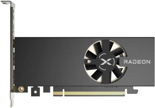XFX Speedster SWFT 105 Radeon RX 6400 Gaming Graphics Card, 4GB GDDR6 64 Bit Memory, 768 Stream Processor, 2321 MHz, AMD RDNA 2, With LP Bracket, 16 Gbps, PCI-E 4.0 | RX-64XL4SFG2 - Image 2