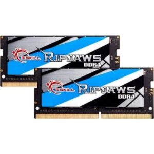 G.Skill Ripjaws Series 32GB (2x16GB) DDR4 Dual Channel Laptop Memory, 3200MHz Tested Speed, 22-22-22-52 CAS Latency, 1.20V DRAM Voltage, Unbuffered | F4-3200C22D-32GRS
