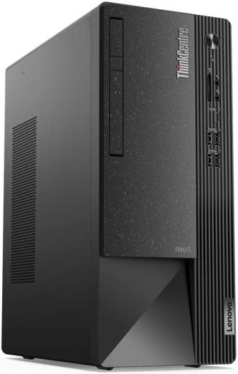 Lenovo ThinkCentre Neo 50t Desktop Computer, Intel Core i5-12400 Processor, 4GB RAM, 1TB HDD, Intel UHD Graphics 730, USB Calliope Black Mouse & ENG-ARAB Keyboard, FreeDOS, Black | 11SE0001GR - Image 2