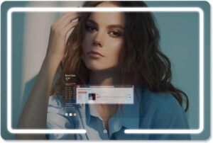 DMInteract DM-A22W1-L, Interactive Display, 21.5", IP65 Waterproof, 10 Points Capacitive Touch, Android 11, 2GB/16GB, Interactive LED Bathroom Magic Mirror, Landscape| DM-A22W1-L