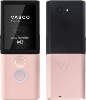Vasco M3 Language Translator Device | The Only Translator with Free and Unlimited Internet in 200 Countries | Photo Translation | European Brand