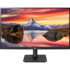 LG 24MP400-B 24" 16:9 FreeSync Full HD IPS Monitor, 1920 x 1080 Resolution, 75 Hz, 5 ms Response Time, HDMI, VGA, AMD FreeSync | 24MP400-B