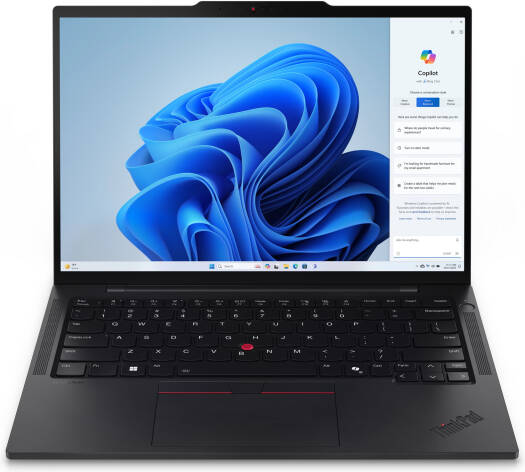Lenovo ThinkPad T14s Gen5 Laptop, 14" WUXGA IPS 60Hz Display, Intel Core Ultra 7 155U, 16GB RAM, 512GB SSD, Intel Graphics, English - Arabic Keyboard, Windows 11 Pro, Black | 21LS000CGR