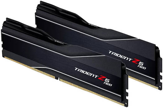 G.Skill Trident Z5 Neo 64GB (2x 32GB) DDR5 Dual Channel Desktop Memory, 6000 MT/s Memory Speed, CL30-40-40-96 Latency, AMD EXPO, 1.40V Voltage, Black | F5-6000J3040G32GX2-TZ5N - Image 3