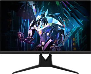 Gigabyte AORUS FI32Q Gaming Monitor, 31.5" QHD SS IPS Display, 165Hz Refresh Rate, 8-Bits Colors, 1ms Response Time, AMD FreeSync Premium Pro Technology, VESA Display HDR400/HLG | FI32Q-EK