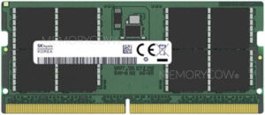 SK-Hynix 16GB DDR5 Laptop Memory, 5600MT/s Speed, CL46 Latency, 262 Pin, Non ECC SODIMM, 1.1 V Memory Voltage | HMCG78AGBSA095N
