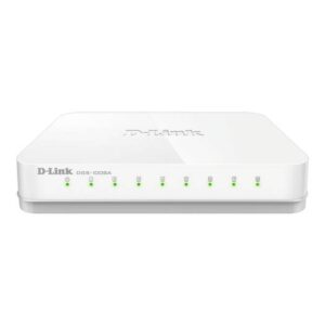 D-Link 8 Port 10 /100/1000 Gigabit Easy Desktop Switch | DGS-1008A