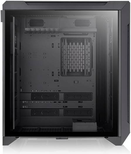 Thermaltake CTE C700 Air ATX Mid Tower PC Case, Centralized Thermal Eficiency, Tempered Glass Side Panel, Up to 360mm AIO & 3*140mm Pre-Inst Fans, USB 3.2 Type-C*1, USB 3.0*2, Black | CA-1X7-00F1WN-00 - Image 3