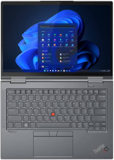 Lenovo ThinkPad X1 Yoga Gen 7 2 in 1 Laptop, 14" WQUXGA OLED Touch Display, Intel Core i7-1265U, 16GB RAM, 512GB SSD, Intel Iris Xe Graphics, Backlit, English KB, Windows 11, Storm Grey | 21CD0047US - Image 9