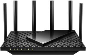 TP-Link Archer AX72 Pro AX5400 Multi-Gigabit WiFi 6 Router, Dual-Band 5GHz ( 4804 Mbps ) & 2.4GHz ( 574 Mbps ), 4 4 MU-MIMO, 2.5G WAN/LAN Port, 160MHz Bandwidth, Black | Archer-AX72-Pro